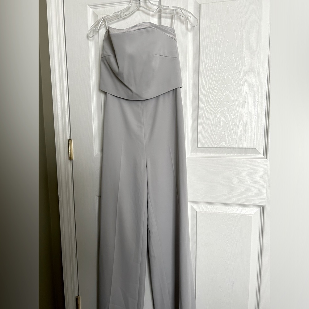 Reiss. Strapless formal jumpsuit. Size 2.